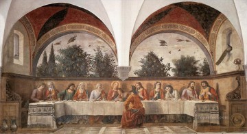  Ghirlandaio Art Painting - Last Super 1480 Renaissance Florence Domenico Ghirlandaio